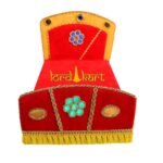 Beautiful Red Velvet Bed for Laddu Gopal Ji for Janmashtmi
