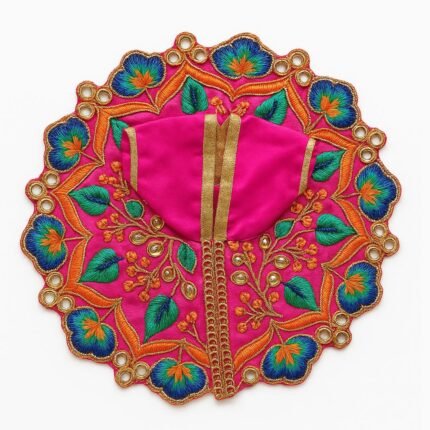 Krishna Janmashtami Fancy Kanha ji Poshak Pink Color for Laddu Gopal