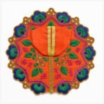 Krishna Janmashtami Fancy Kanha ji Poshak Orange Color for Laddu Gopal